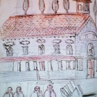 Slika cerkve iz 17. stoletja