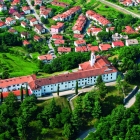 Kostanjevica iz zraka poleti (s severa)