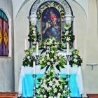 Oltar v karmelski kapeli Oltar v karmelski kapeli