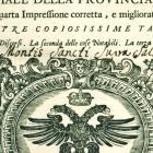 Rokopisni vpis Conventus Montis Sancti (tj. samostan Sveta Gora)
